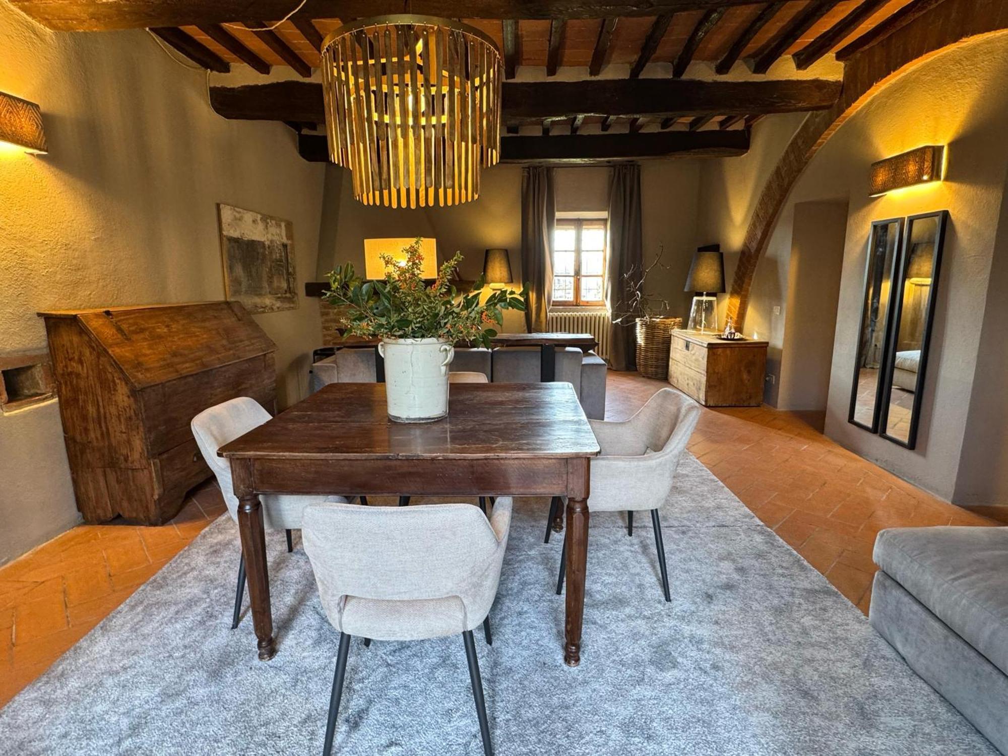 Agriturismo Le Sorbelle D'Orcia Con Piscina ปีเอนซา ภายนอก รูปภาพ