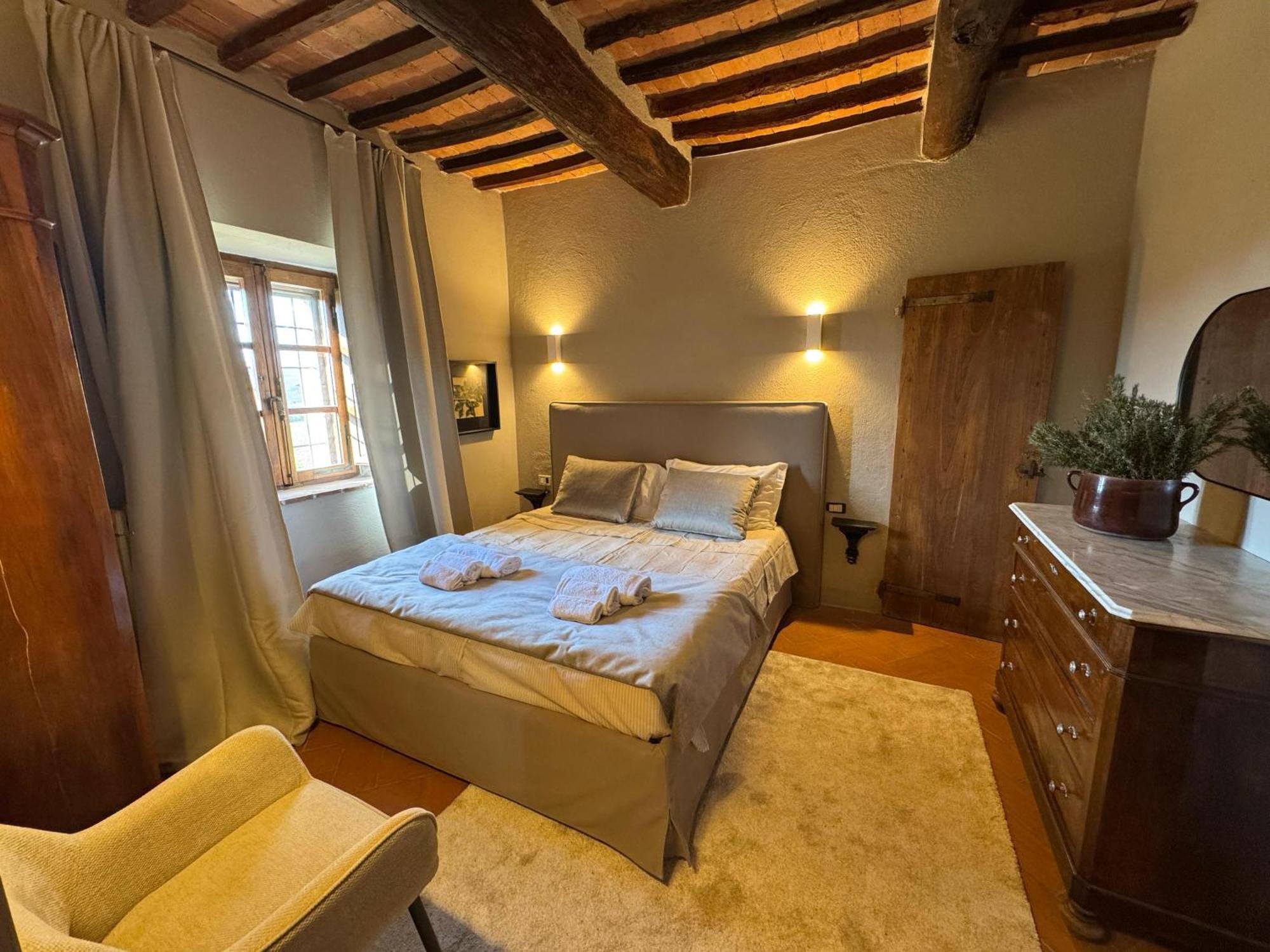 Agriturismo Le Sorbelle D'Orcia Con Piscina ปีเอนซา ภายนอก รูปภาพ
