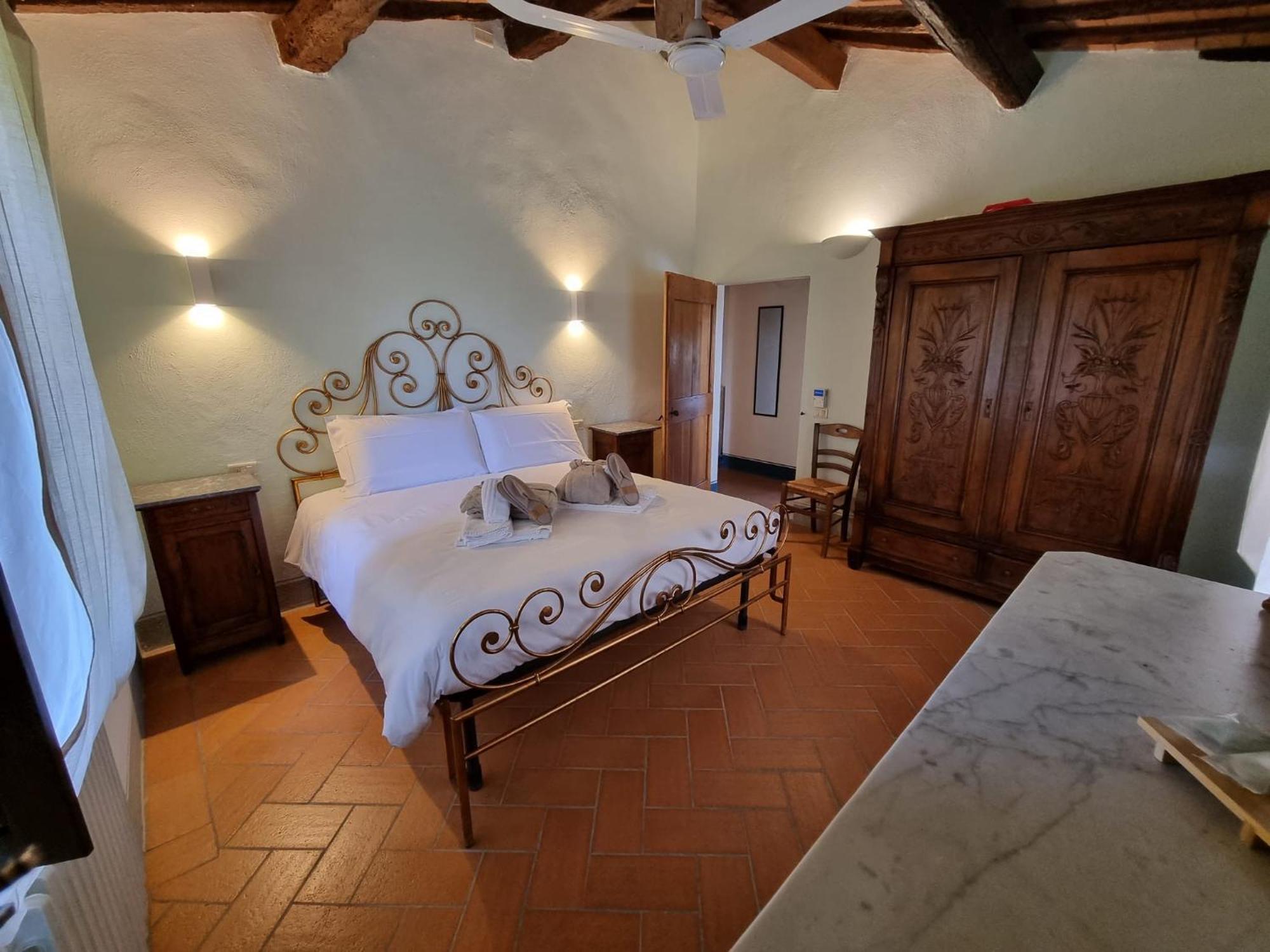 Agriturismo Le Sorbelle D'Orcia Con Piscina ปีเอนซา ภายนอก รูปภาพ