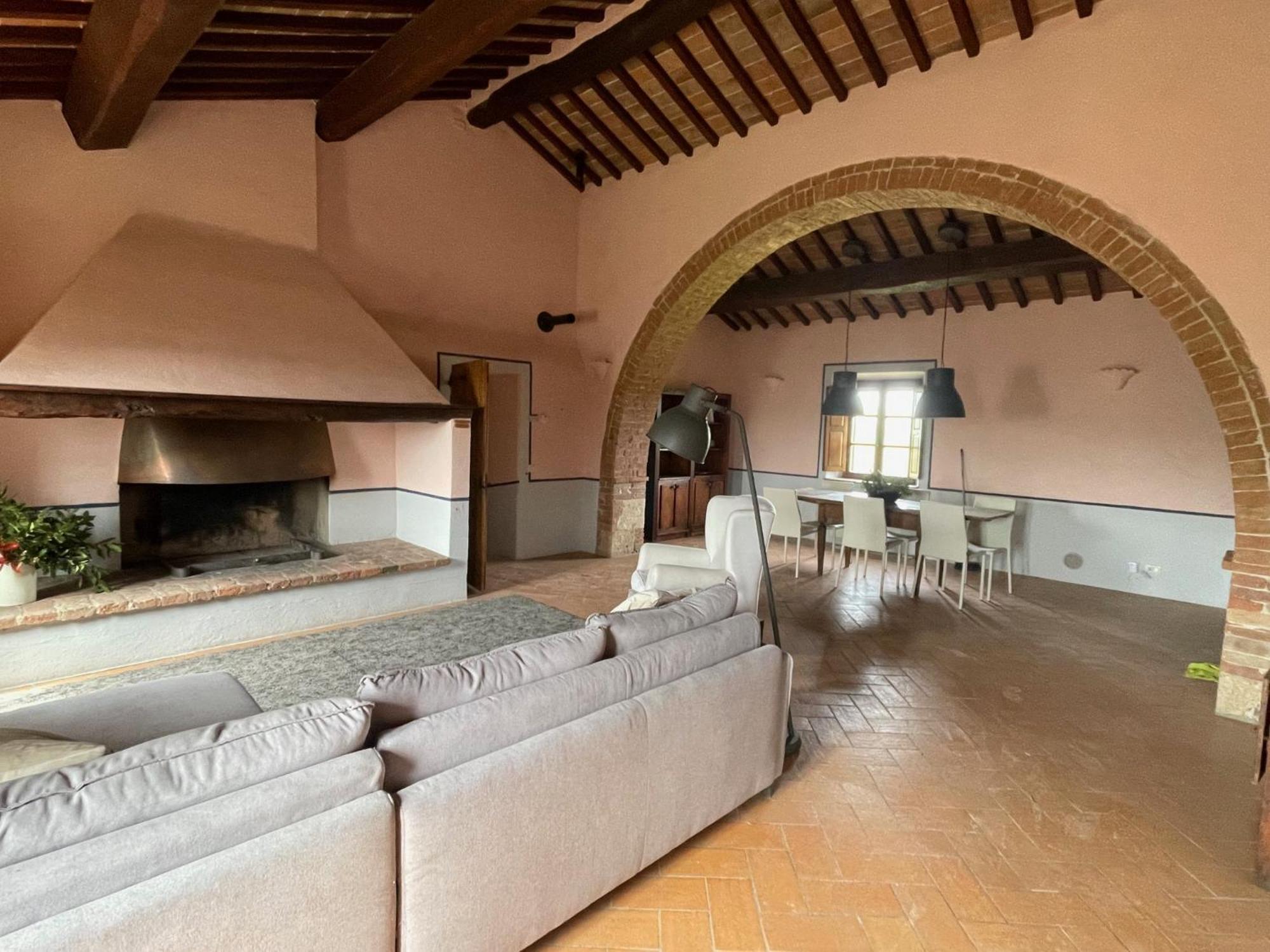 Agriturismo Le Sorbelle D'Orcia Con Piscina ปีเอนซา ภายนอก รูปภาพ