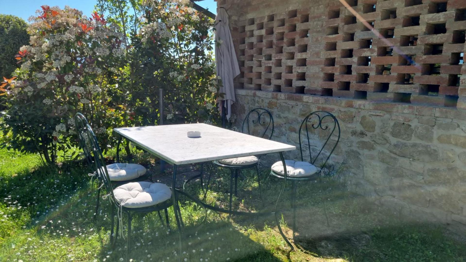 Agriturismo Le Sorbelle D'Orcia Con Piscina ปีเอนซา ภายนอก รูปภาพ