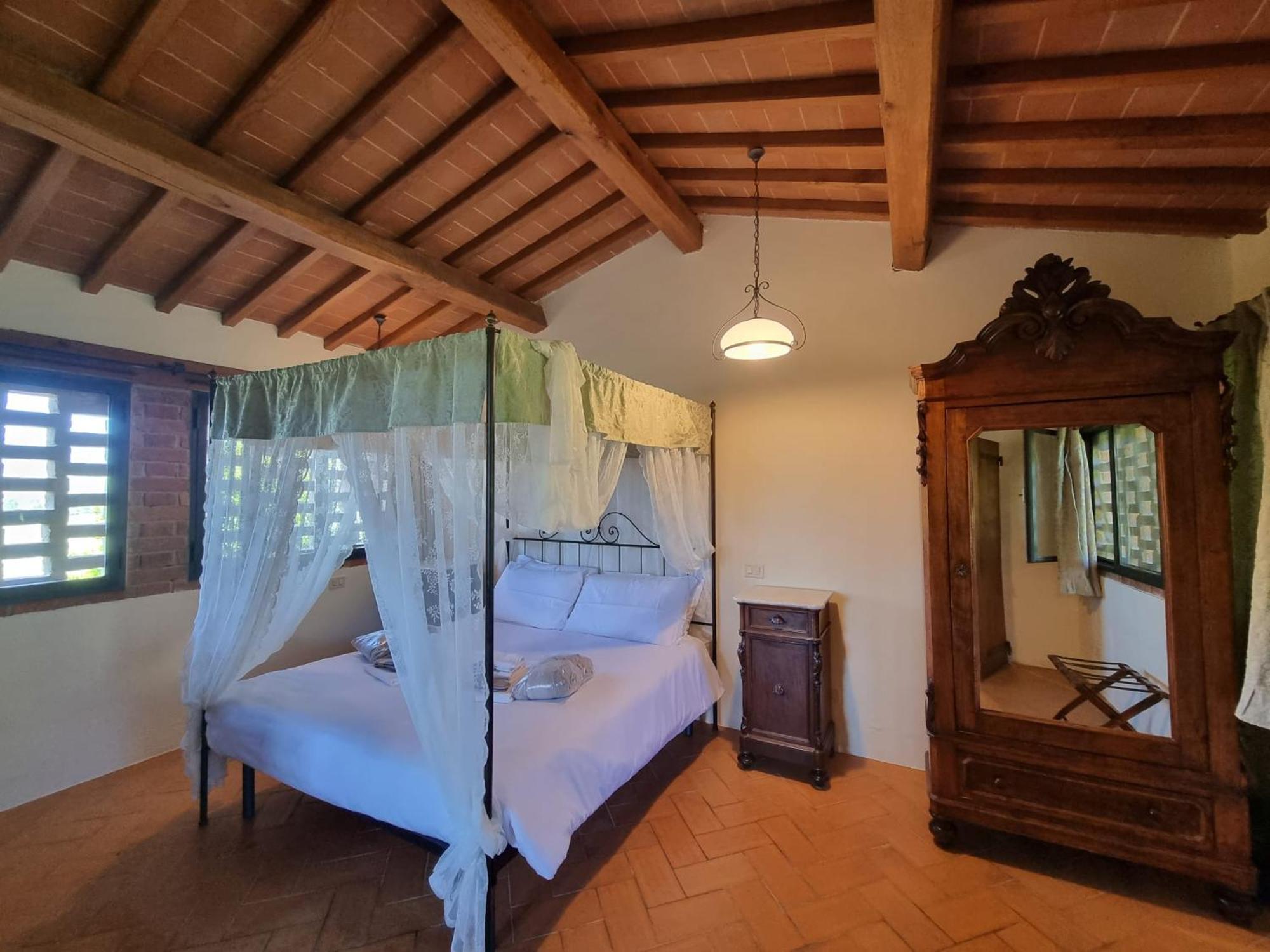 Agriturismo Le Sorbelle D'Orcia Con Piscina ปีเอนซา ภายนอก รูปภาพ