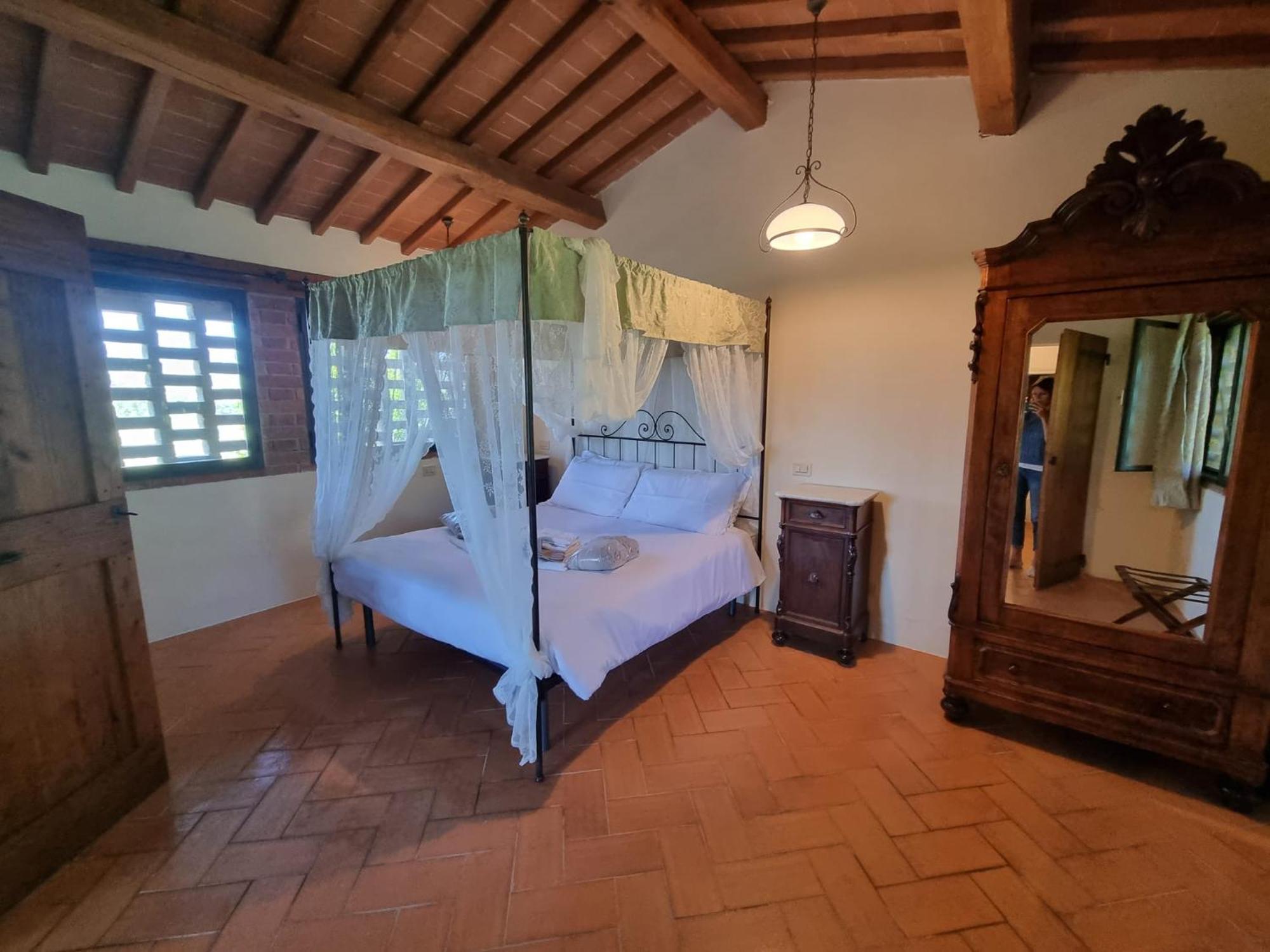 Agriturismo Le Sorbelle D'Orcia Con Piscina ปีเอนซา ภายนอก รูปภาพ