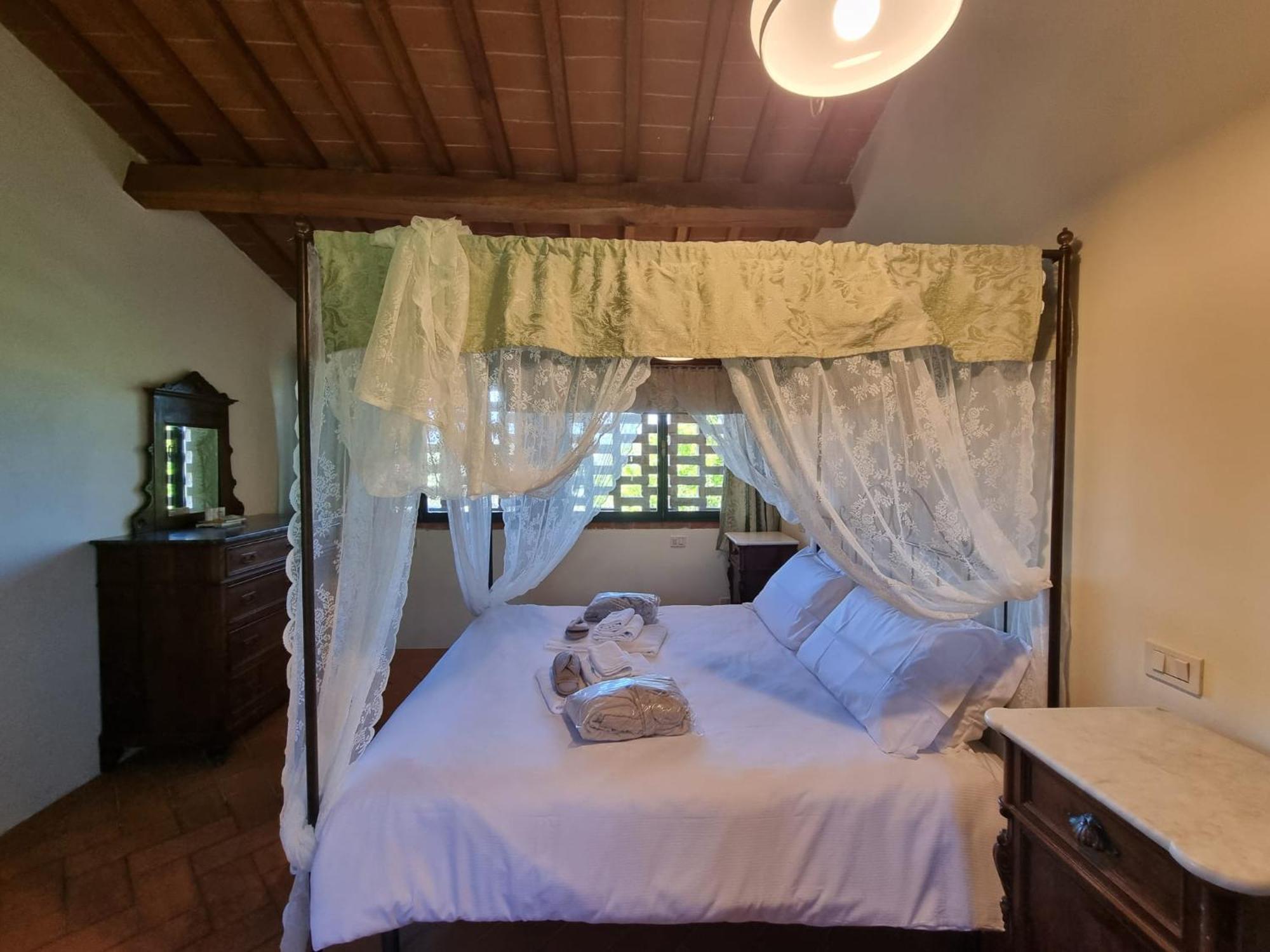 Agriturismo Le Sorbelle D'Orcia Con Piscina ปีเอนซา ภายนอก รูปภาพ