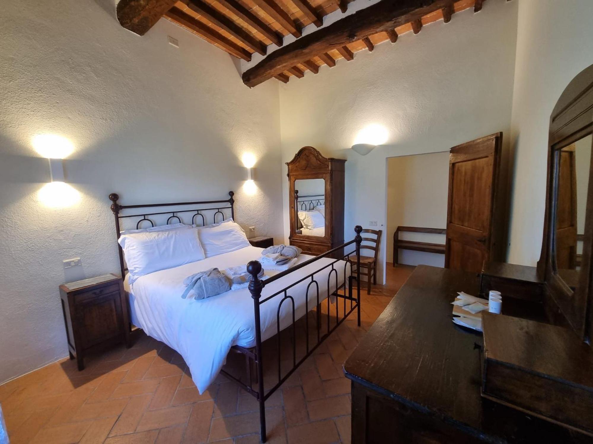 Agriturismo Le Sorbelle D'Orcia Con Piscina ปีเอนซา ภายนอก รูปภาพ